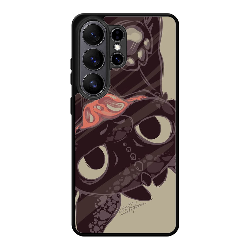 Toothless How To Train Your Dragon 3rd Samsung Galaxy S26 Ultra Case