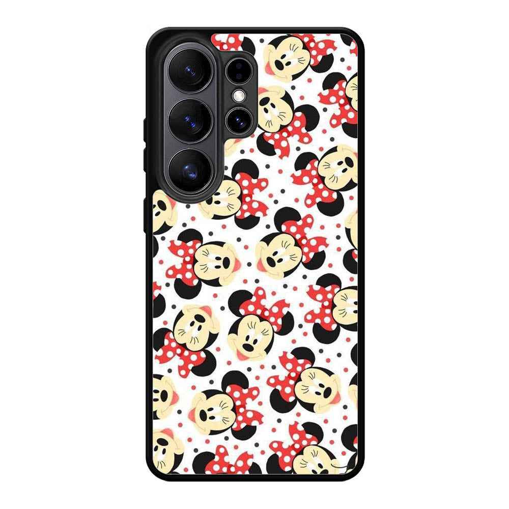 Disney Minnie Mouse Face Cute Samsung Galaxy S26 Ultra Case OV4705