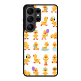 Duck Character Cute Samsung Galaxy S26 Ultra Case OV4789