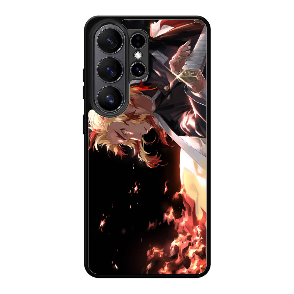 Flame Pillar Rengoku Kyoujurou Samsung Galaxy S26 Ultra Case OV4877