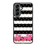 Flower Stripes Polka Samsung Galaxy A37 Case QC1790
