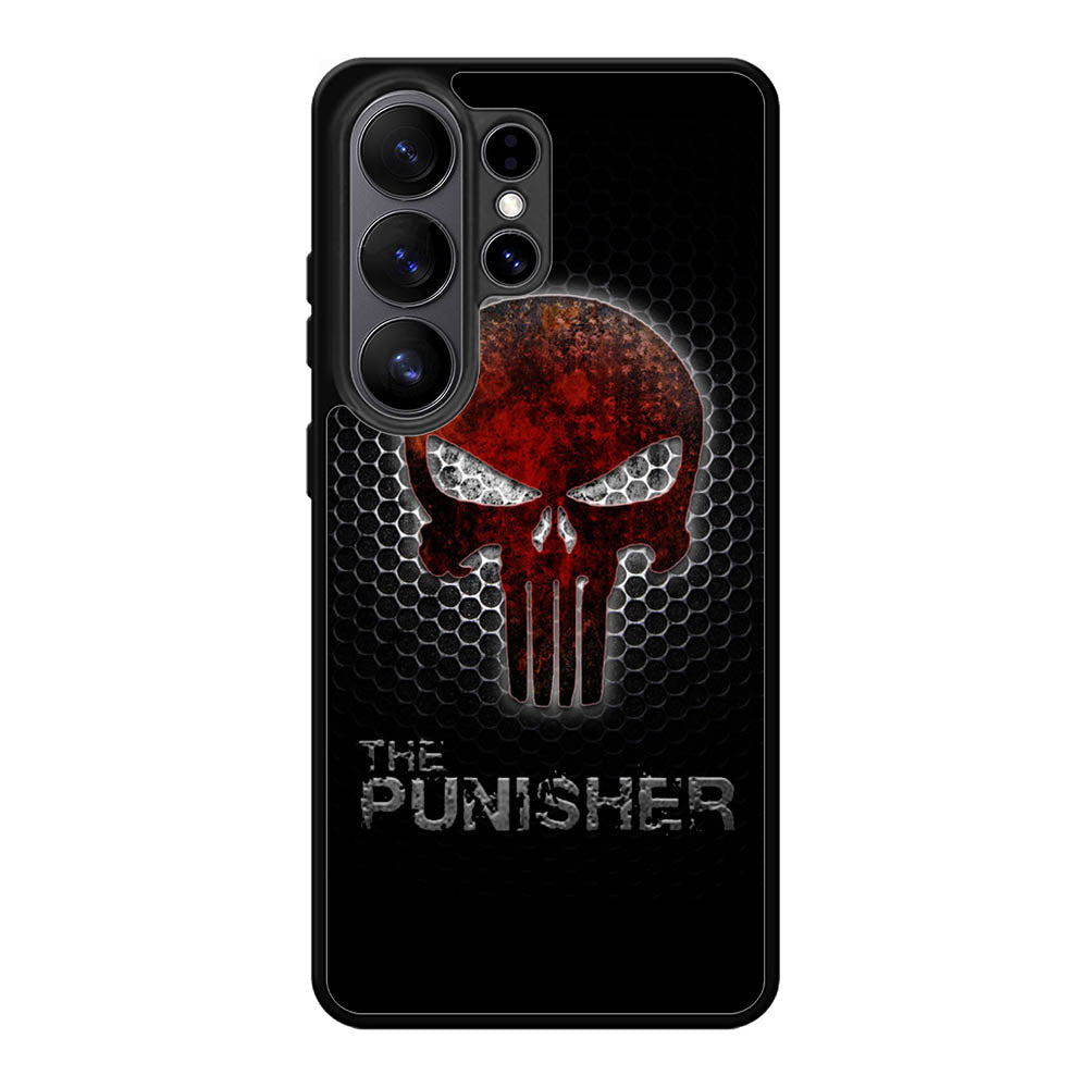 The Punisher Skull Logo Samsung Galaxy S26 Ultra Case