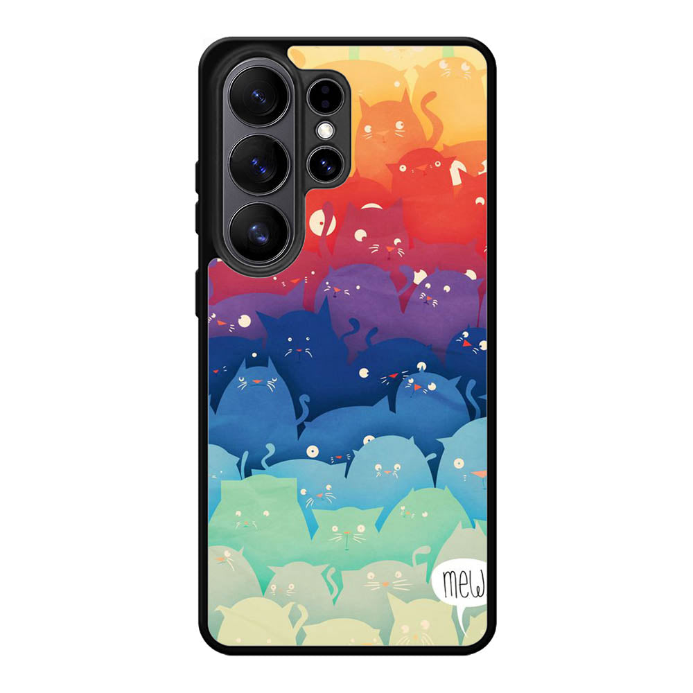 Full Color Mew Samsung Galaxy S26 Ultra Case OV1803