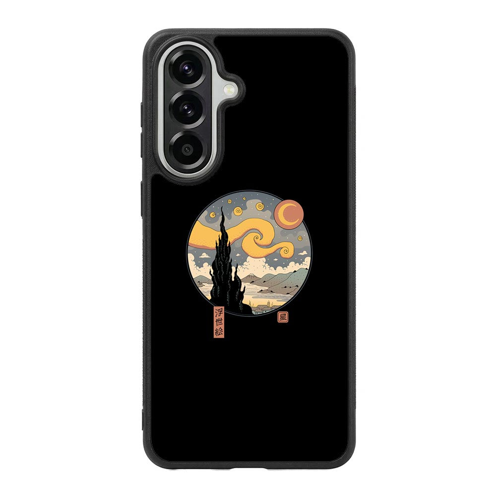 Starry Ukiyo Japanese Retro Samsung Galaxy A37 Case OV10824