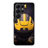 Michigan Wolverines Helmet Samsung Galaxy S26 Ultra Case QC10771