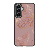 Butterfly Rose Gold Samsung Galaxy A37 Case OV10341