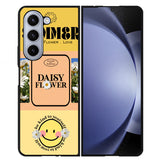Daisy Love Flowers FLP5001 Samsung Galaxy Z Flip 5 , Z Flip 4 , Z Flip 3 ,  Z Fold 5 , Z Fold 4 , Z Fold 3 5G Case