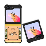 Daisy Love Flowers FLP5001 Samsung Galaxy Z Flip 5 , Z Flip 4 , Z Flip 3 ,  Z Fold 5 , Z Fold 4 , Z Fold 3 5G Case