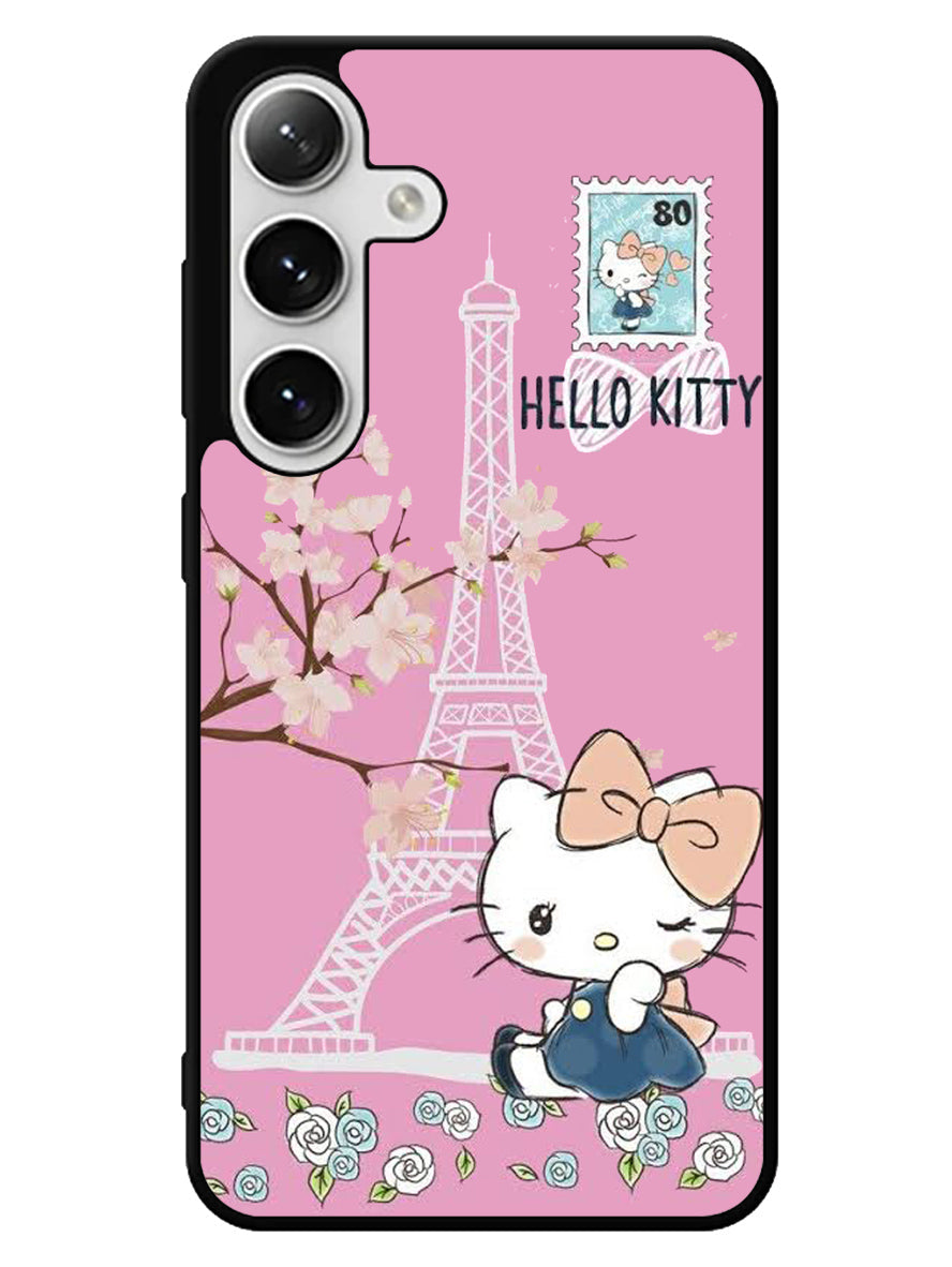 Hello Kitty Eiffel Samsung Galaxy S25 5G Case