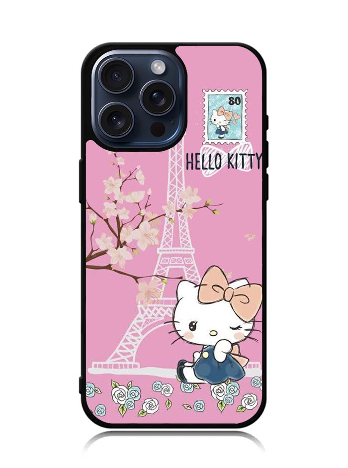 Hello Kitty Eiffel iPhone 15 Pro Max Case OV5207