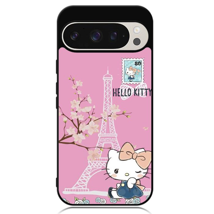 Hello Kitty Eiffel Google Pixel 9 Pro XL Case