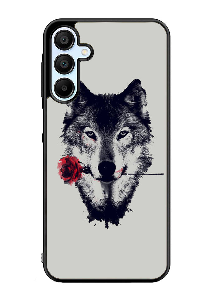 Wolf Rose Samsung Galaxy A35 5G Case OV1878
