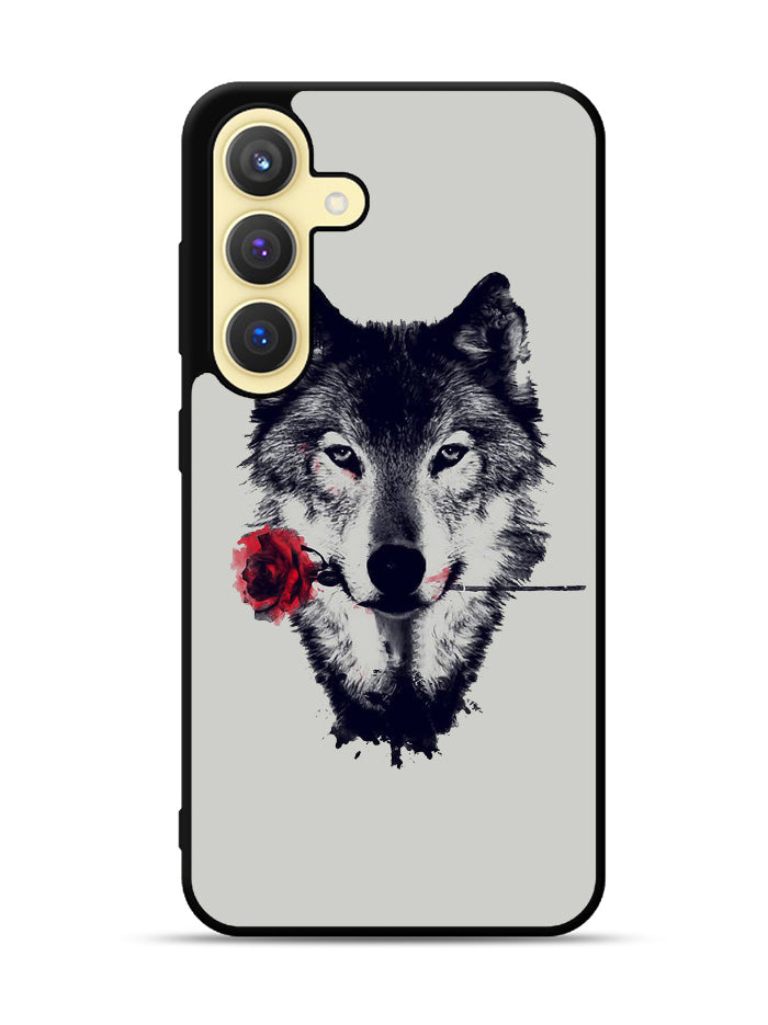 Wolf Rose Samsung Galaxy S23 FE 5G Case QC1878