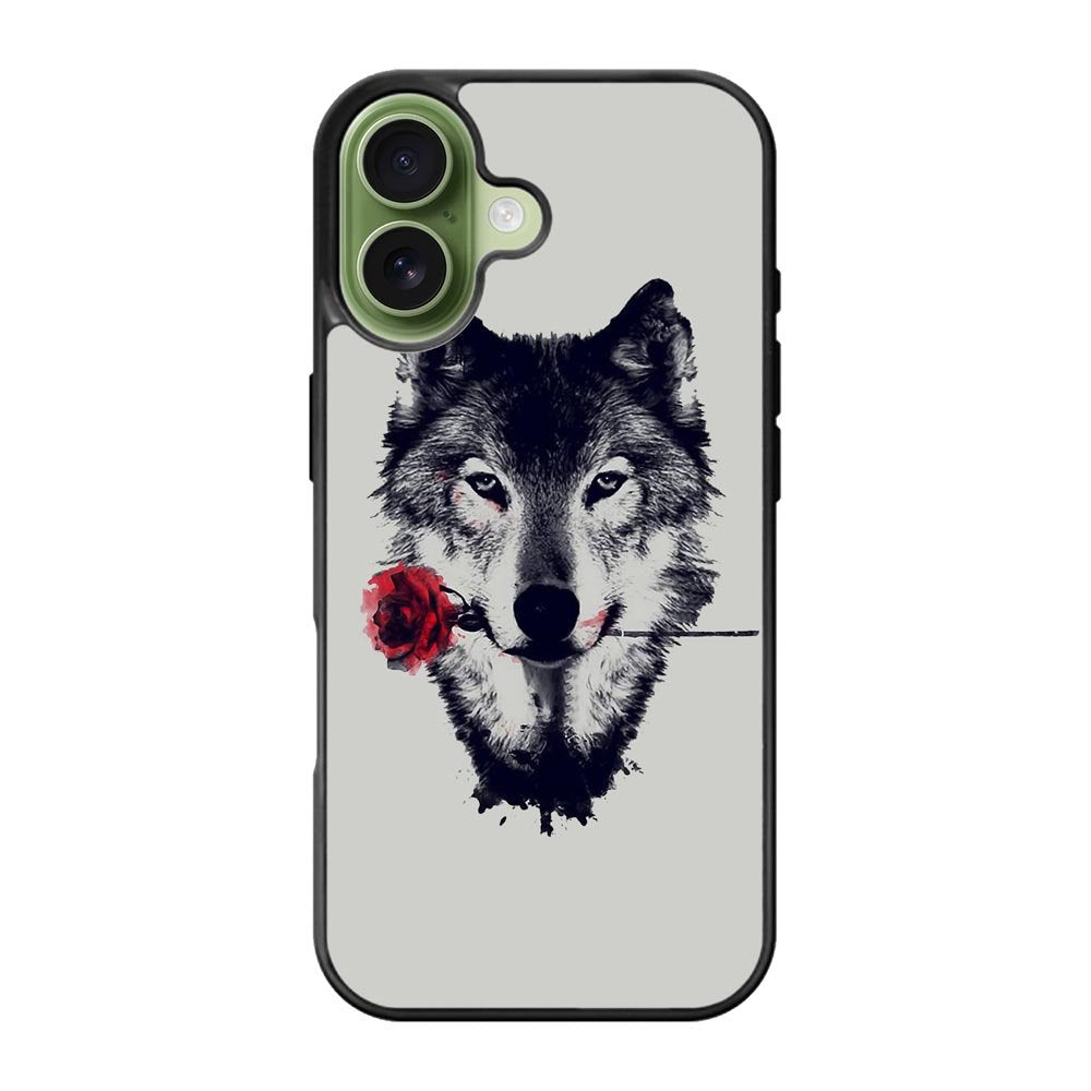 Wolf Rose iPhone 17 Case QC1878