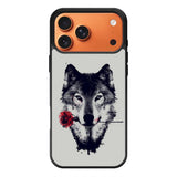 Wolf Rose iPhone 17 Pro Max Case QC1878