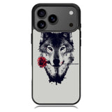 Wolf Rose iPhone 17 Pro Case OV1878