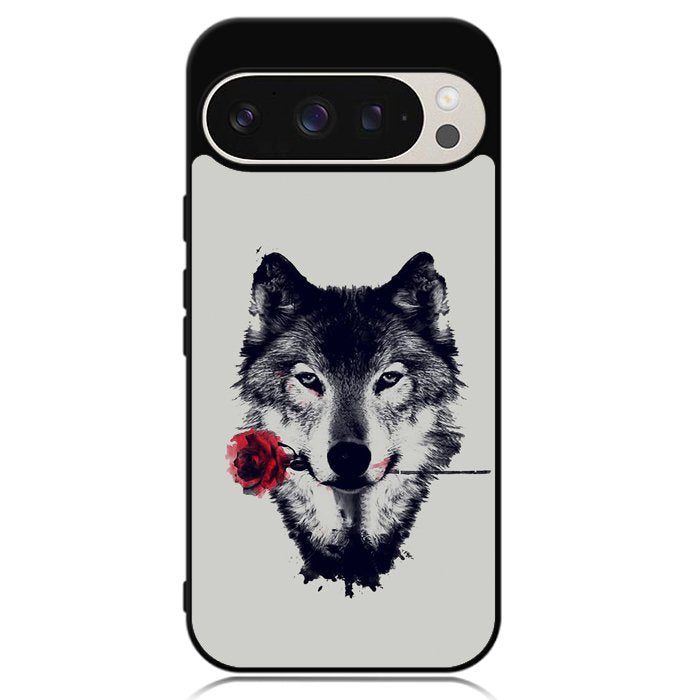 Wolf Rose Google Pixel 9 | Pixel 9 Pro Case OV1878