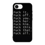 Fuck You and Fuck All iPhone 17e Case OV4904