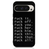 Fuck You and Fuck All Google Pixel 9 | Pixel 9 Pro Case OV4904