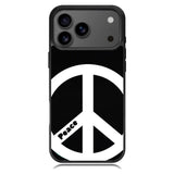 Peace Logo iPhone 17 Pro Case OV2929