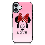 Minnie Mouse Lovers iPhone 16 Plus Case QC3258