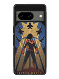 Captain Marvel Comic Google Pixel 8A Case QC4372