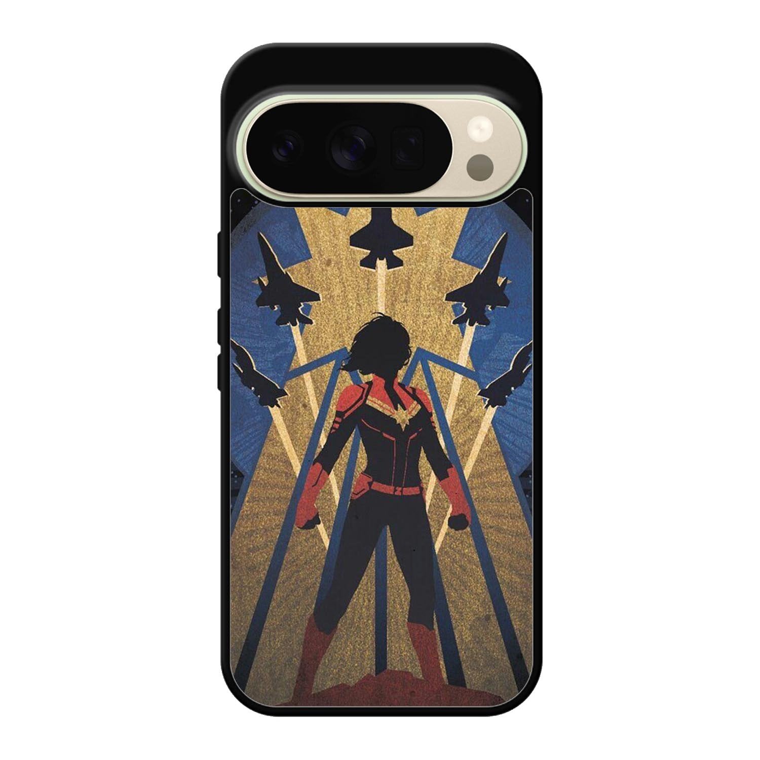 Captain Marvel Comic Google Pixel 10 Pro Case QC4372
