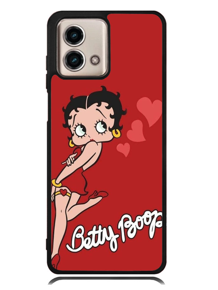 Betty Boop Red Background Motorola Moto G Stylus 5G 2023 Case