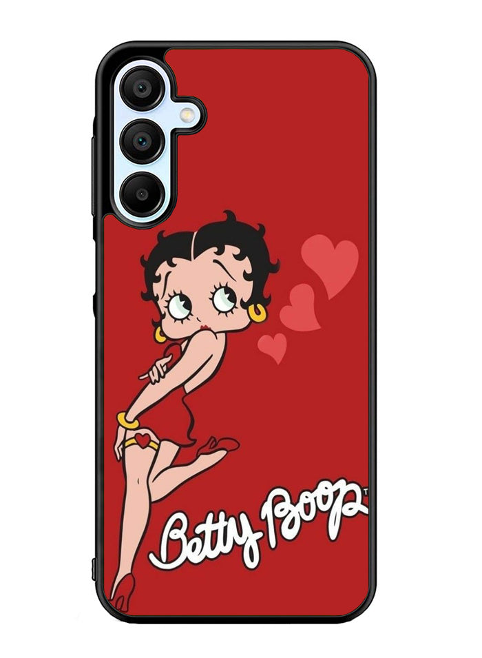 Betty Boop Red Background Samsung Galaxy A15 5G Case