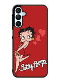 Betty Boop Red Background Samsung Galaxy A25 5G Case