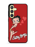 Betty Boop Red Background Samsung Galaxy S24 Plus 5G , Samsung Galaxy S24+ 5G Case