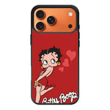 Betty Boop Red Background iPhone 17 Pro Case