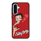 Betty Boop Red Background Samsung Galaxy A56 Case OV6126
