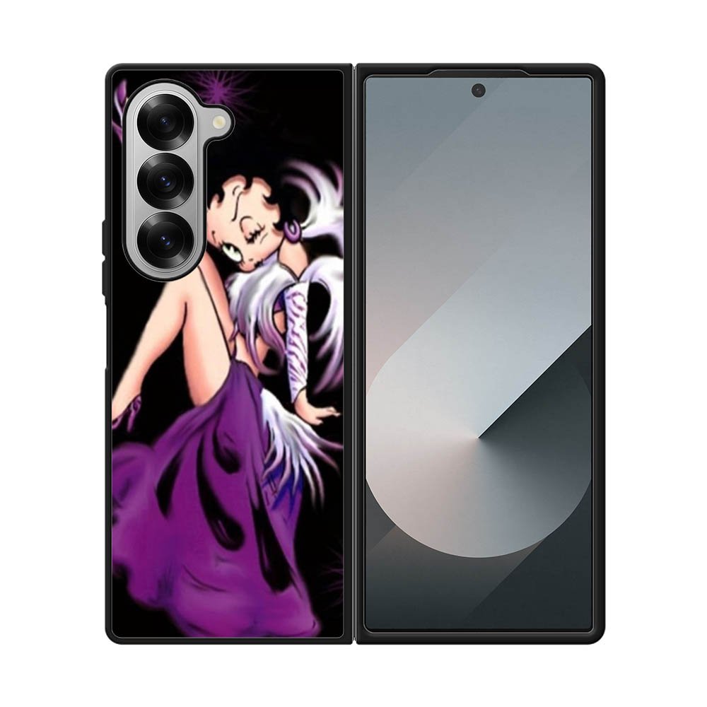 Betty Boop Angels Samsung Galaxy Z Fold 7 5G Case QC4117