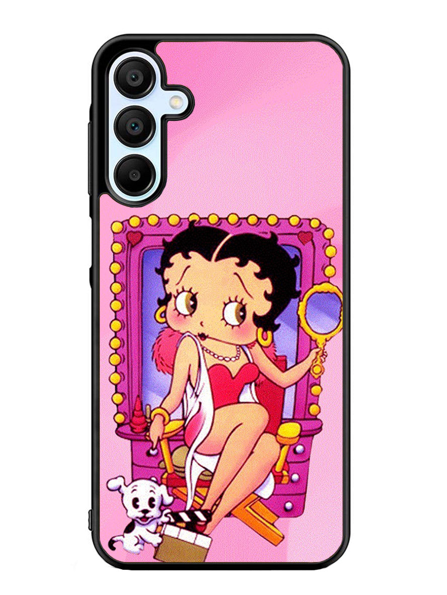 Betty Boop and Dog Samsung Galaxy A25 5G Case