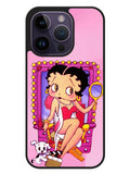 Betty Boop and Dog iPhone 14 Pro Case