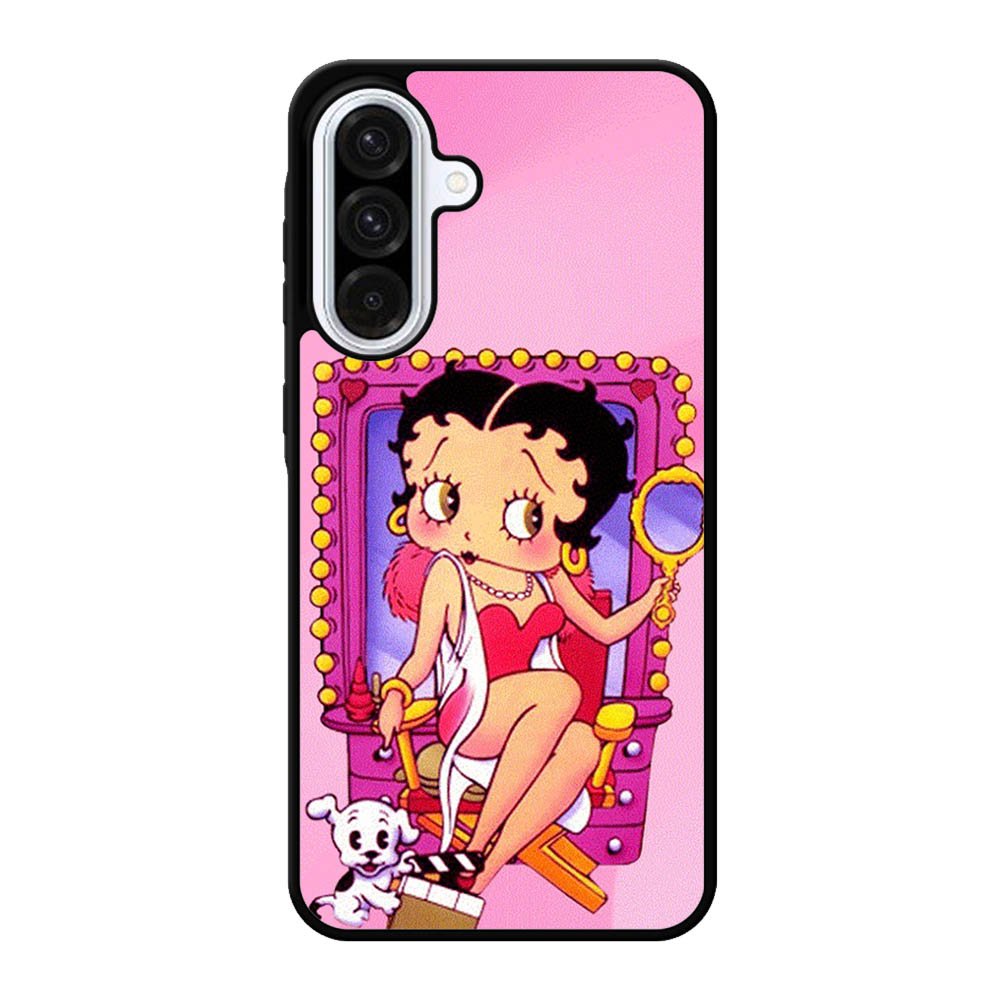 Betty Boop and Dog Samsung Galaxy A56 Case OV1462