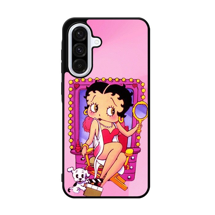 Betty Boop and Dog Samsung Galaxy A36 Case OV1462
