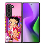 Betty Boop and Dog Samsung Galaxy Z Fold 6 Case