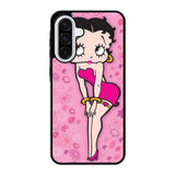 Betty Boop Pink Background flowers Samsung Galaxy A56 Case OV5628