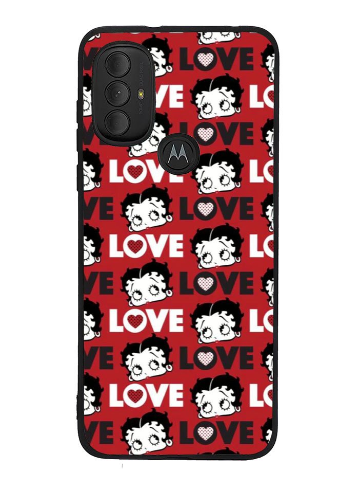 Betty Boop Love Cute Red Motorola Moto G Pure 2021 , Moto G Power 2022 Case OV1886
