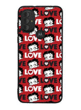 Betty Boop Love Cute Red Motorola Moto G Pure 2021 , Moto G Power 2022 Case OV1886