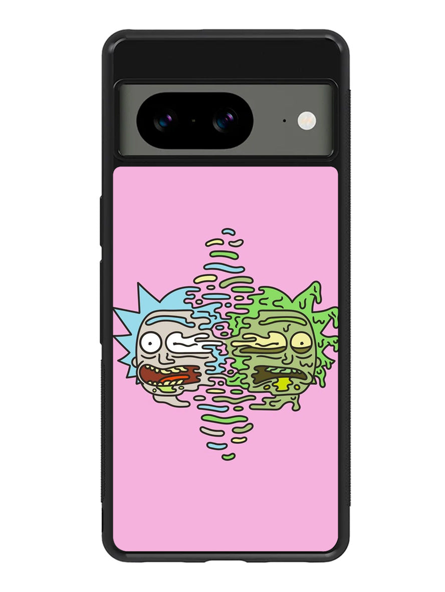 Rick And Morty Pink Google Pixel 8 Case QC1887