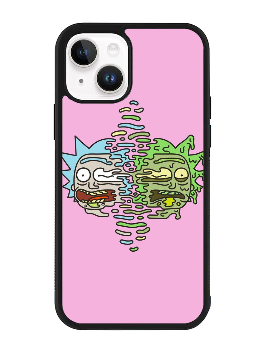 Rick And Morty Pink iPhone 15 Case OV1887