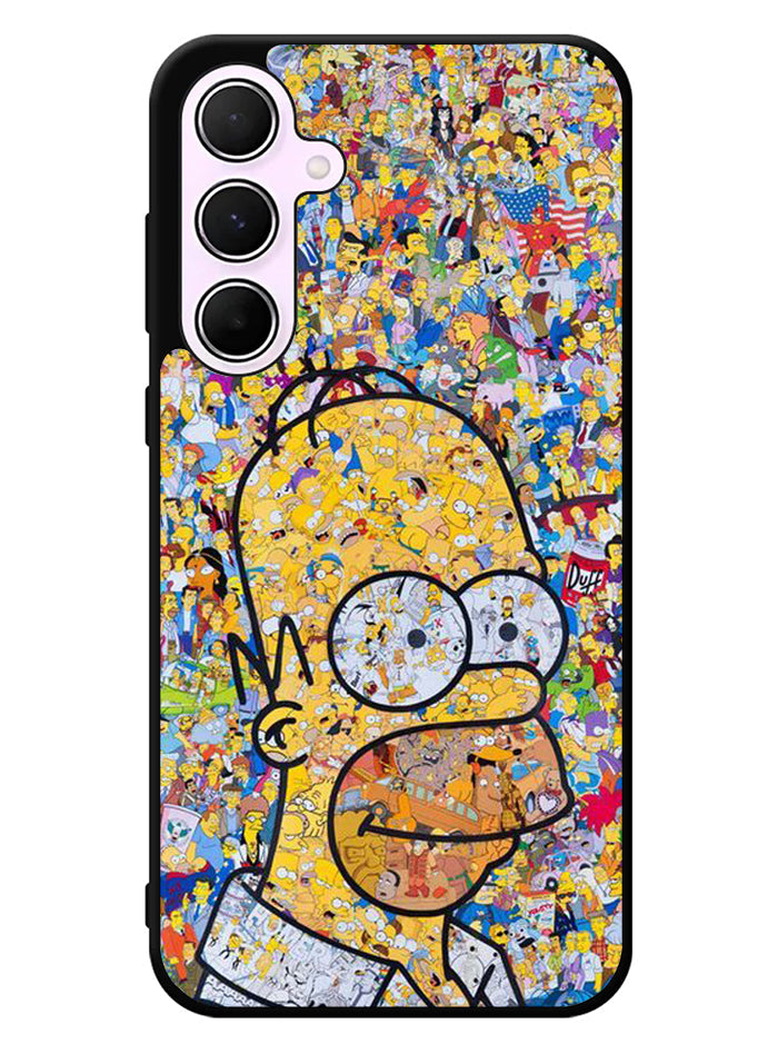 Simpsons Samsung Galaxy A35 5G Case