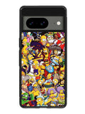 Doodle Simpsons Family Google Pixel 8A Case QC4735