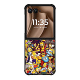Doodle Simpsons Family Motorola Moto RAZR Plus 2025 Case OV4735
