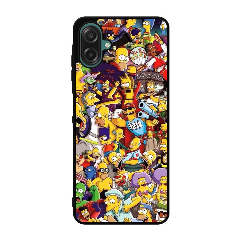 Doodle Simpsons Family Samsung Galaxy A07 Case OV4735
