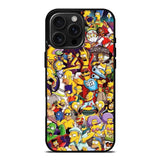 Doodle Simpsons Family iPhone 16 Pro Max Case OV4735