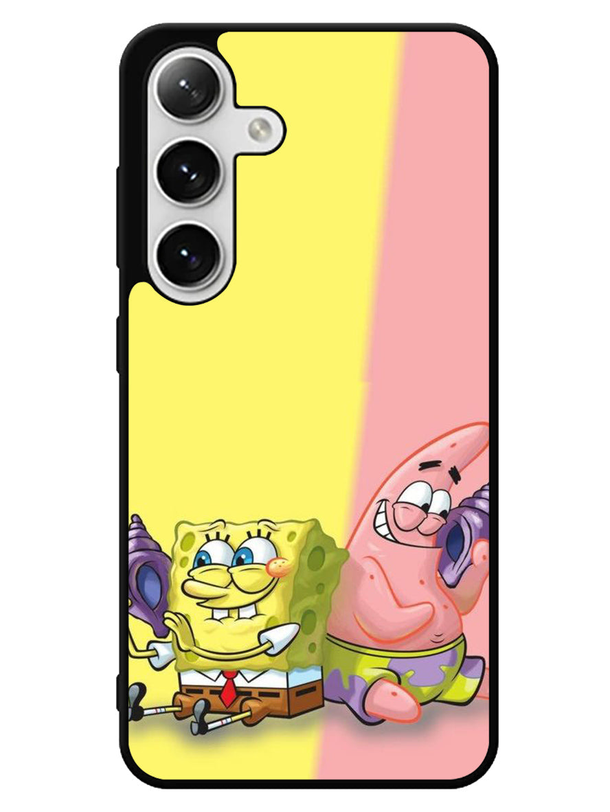 Spongebob And Patrick Samsung Galaxy S24 5G Case